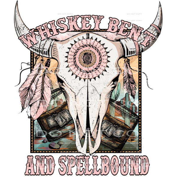 Whiskey bent # 967 - Heat Transfer Graphic Tee - women’s