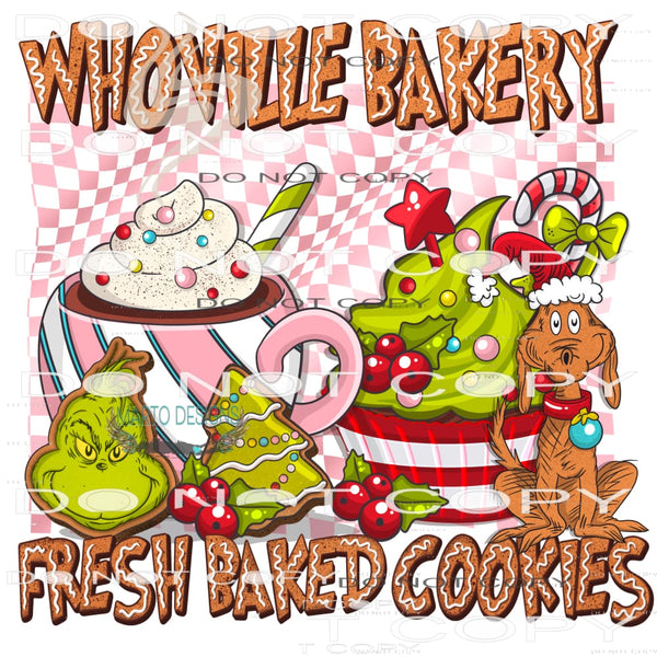 Whoville Cookies Fresh Baked Cookies #6956 Sublimation