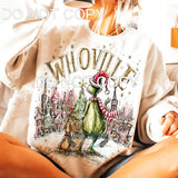 whoville Green guy grinch # 4632 Sublimation transfers