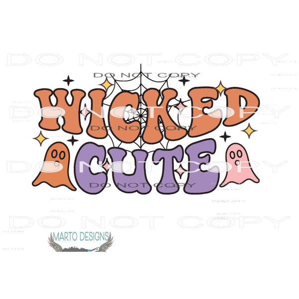 Wicked Cute #6470 Sublimation transfers - Heat Transfer