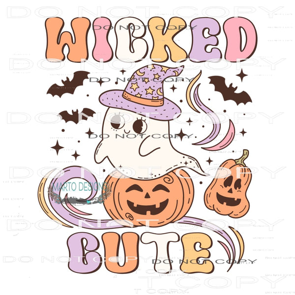 Wicked Cute #6790 Sublimation transfers - Heat Transfer