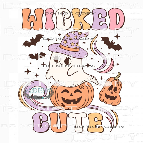 Wicked Cute #7588 Sublimation transfers - Heat Transfer