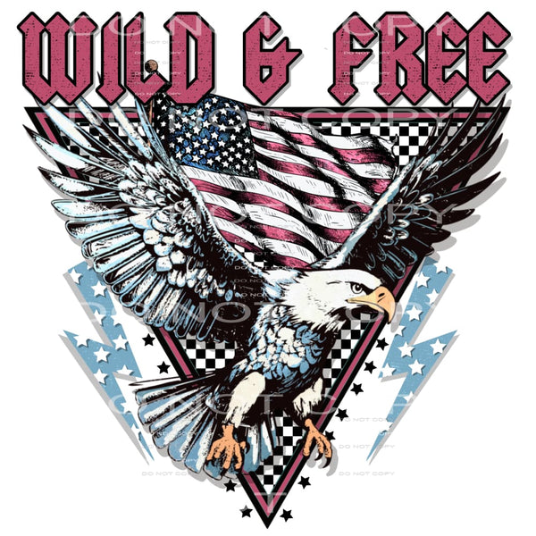 Wild and free # 711 Sublimation transfers - Heat Transfer