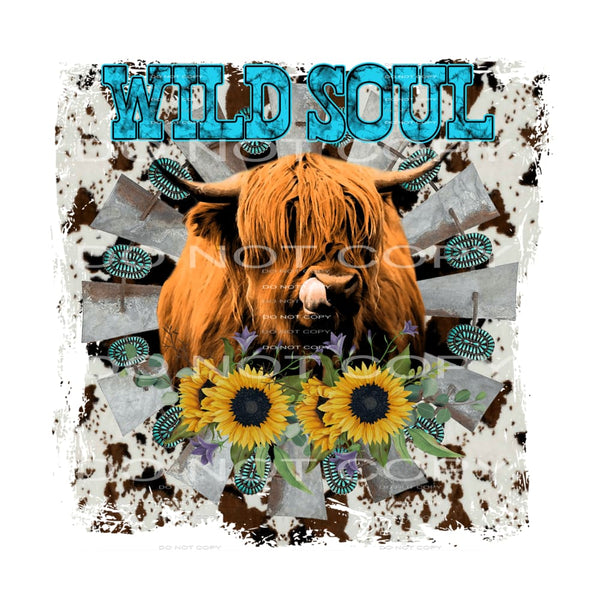 Wild soul # 604 Sublimation transfers - Heat Transfer