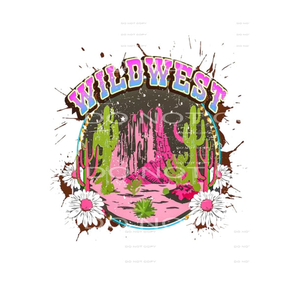 Wild West # 99919 Sublimation transfers - Heat Transfer
