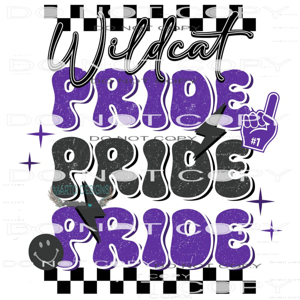 Wildcat Pride #10314 Sublimation transfers - Heat Transfer