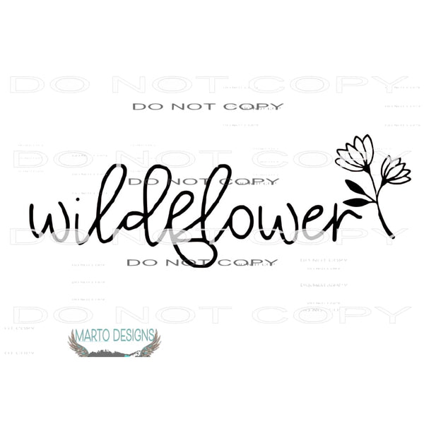 wildflower # 1814 Sublimation transfers - Heat Transfer