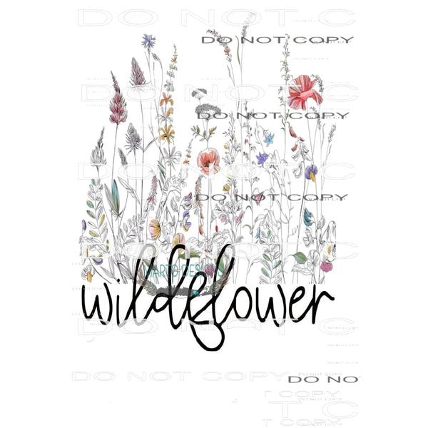 wildflower # 1820 Sublimation transfers - Heat Transfer