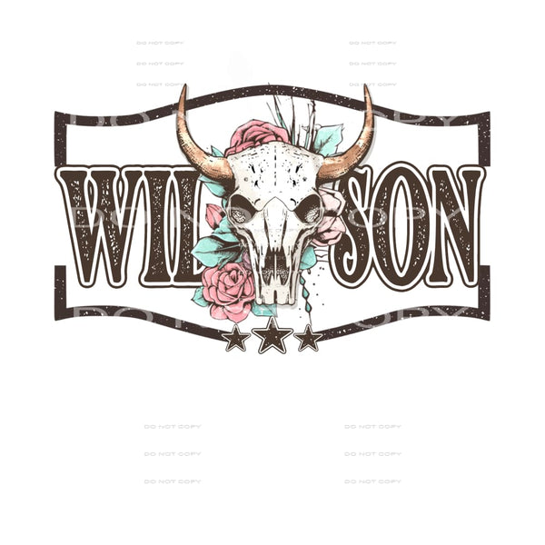 Wilson # 352 Sublimation transfers - Heat Transfer Graphic