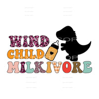 Wind Child Milkivore #5151 Sublimation transfers - Heat