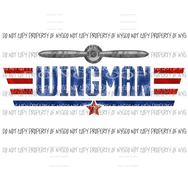 WINGMAN airplane propeller Sublimation transfers Heat Transfer