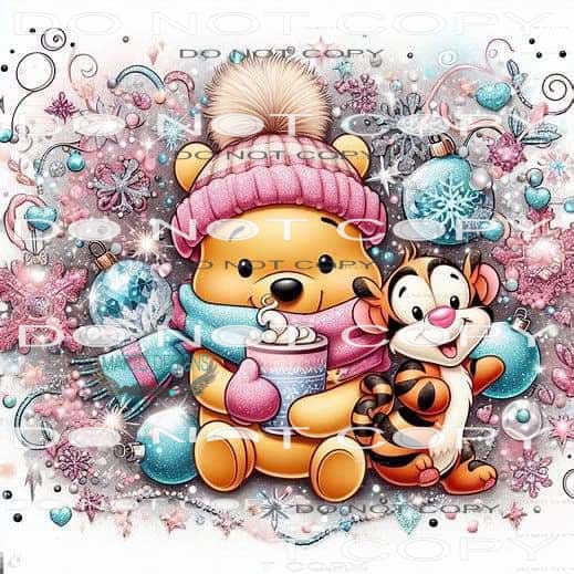 Winne The Pooh #8699 Sublimation transfers - Heat Transfer