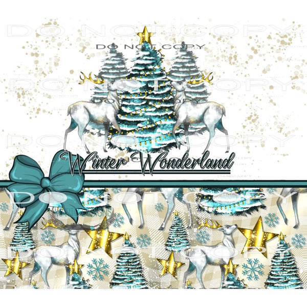 Winter Wonderland #7537 Sublimation transfers - Heat