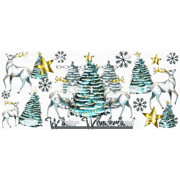 Winter Wonderland #7548 Sublimation transfers - Heat