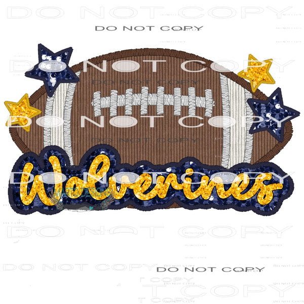 Wolverines #6985 Sublimation transfers - Heat Transfer