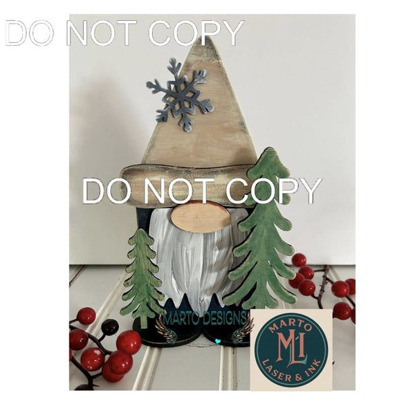 Woodland Gnome Digital laser File Ready to cut - DIGITAL