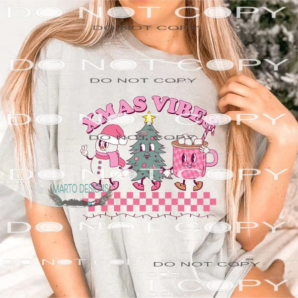 Xmas Vibes #7378 Sublimation transfers - Heat Transfer