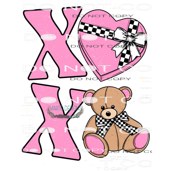 Xo Xo #11228 Sublimation transfer - Heat Transfer Graphic