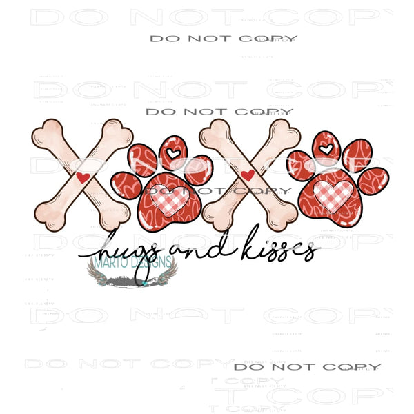 Xo Xo #11233 Sublimation transfer - Heat Transfer Graphic