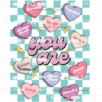 You Are Beautiful #6425 Sublimation transfers - Heat