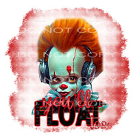 Youll float too # 840 Sublimation transfers - Heat Transfer