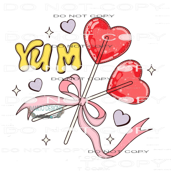 Yum #11253 Sublimation transfer - Heat Transfer Graphic Tee
