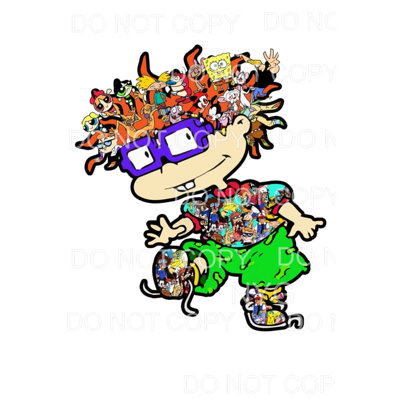 martodesigns - 1990 Rugrats Cartoon Characters Collage