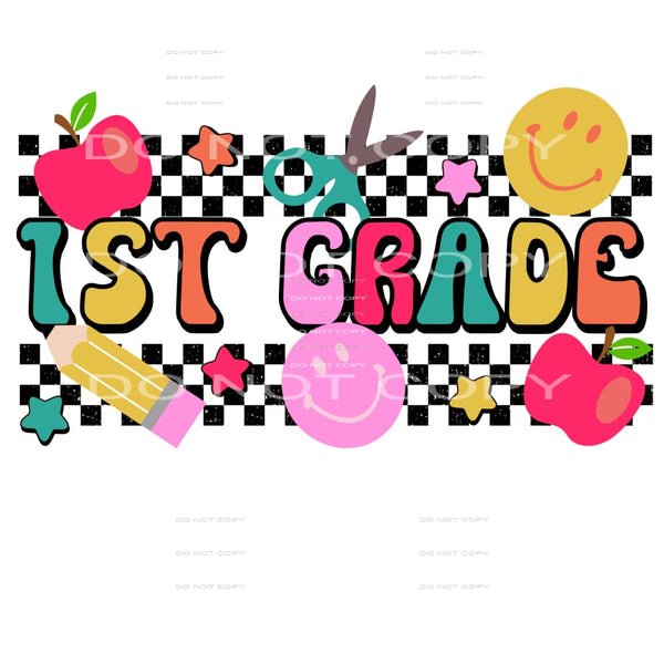 1st Grade #4370 Sublimation transfers - Heat Transfer