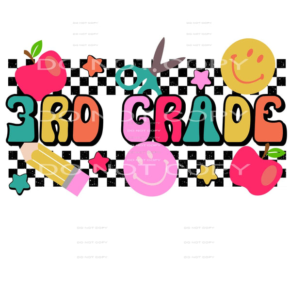 3rd Grade #4359 Sublimation transfers - Heat Transfer