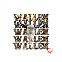 inspired Wallen #7095 Sublimation transfers - Heat Transfer