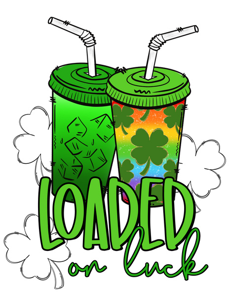 loaded on luck #4161 Sublimation transfers