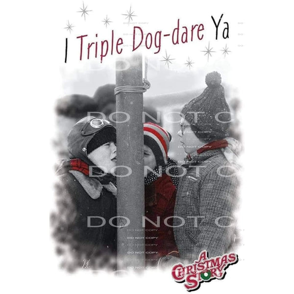 a christmas story double dog dare # 1020 Sublimation 