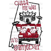 Alabama Gameday Sublimation transfers Heat Transfer