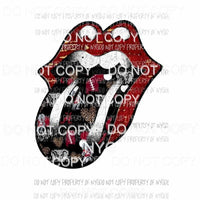 Alabama rolling stones lips #1 Sublimation transfers Heat Transfer