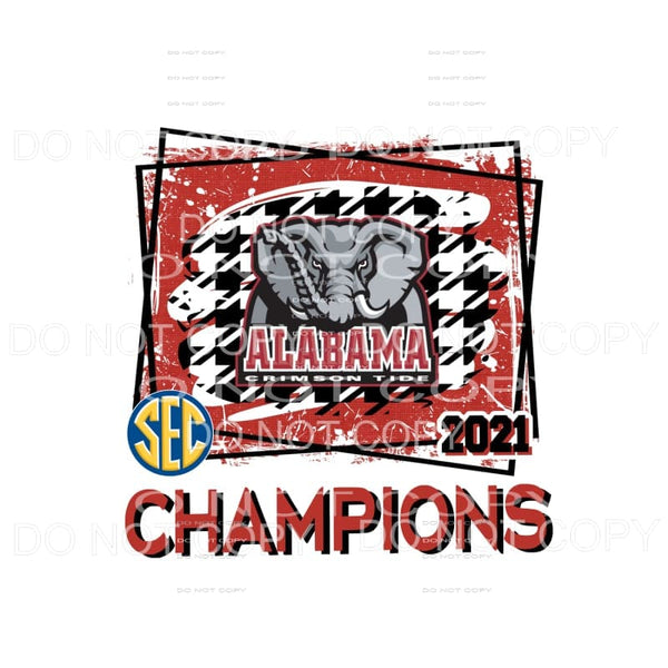 Alabama SEC 2021 #9453 Sublimation transfers - Heat Transfer