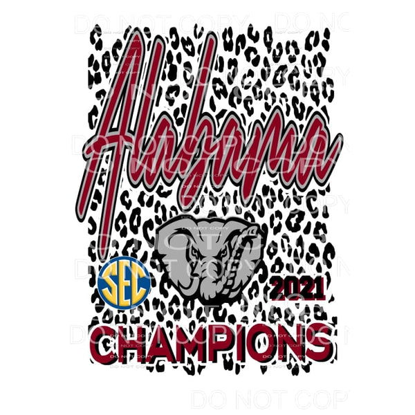 Alabama SEC 2021 #9454 Sublimation transfers - Heat Transfer