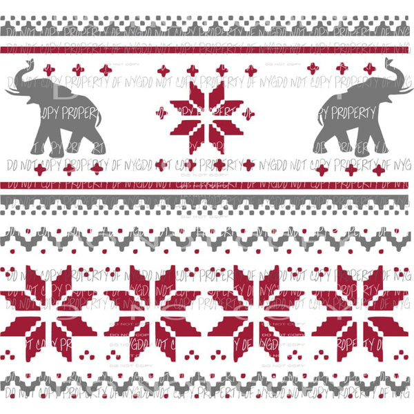 Alabama sweater Sublimation transfers Heat Transfer