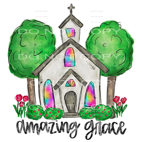 amazing grace #4917 Sublimation transfers - Heat Transfer