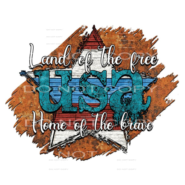 America #3580 Sublimation transfers - Heat Transfer Graphic