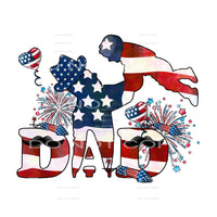 America #3642 Sublimation transfers - Heat Transfer Graphic