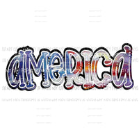 America Sublimation transfers usa 4th of july america memorial labor day Heat Transfer