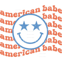 American babe #5047 Sublimation transfers - Heat Transfer