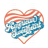 American sweetheart #6764 Sublimation transfers - Heat 
