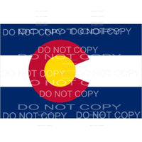 AMY CUSTOM Flag Sublimation transfers - Heat Transfer