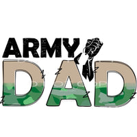 army dad #7058 Sublimation transfers - Heat Transfer