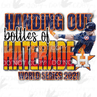 Astros # 3044 Sublimation transfers - Heat Transfer