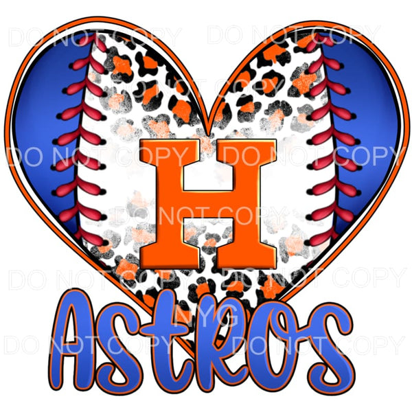 Astros # 3047 Sublimation transfers - Heat Transfer