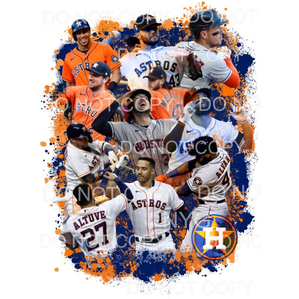 Astros # 3048 Sublimation transfers - Heat Transfer