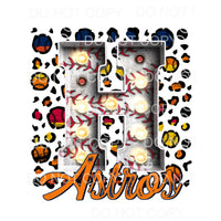 Astros # 3070 Sublimation transfers - Heat Transfer