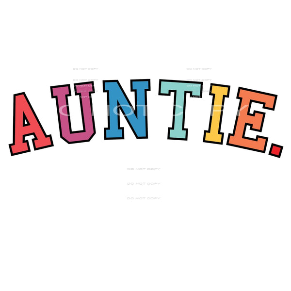 Auntie # 2230 Sublimation transfers - Heat Transfer Graphic 